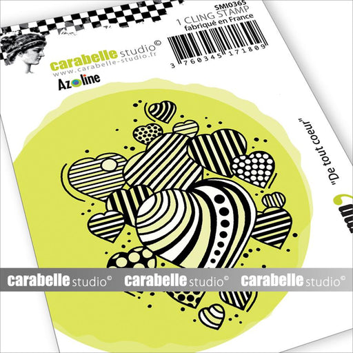 CARABELLE STUDIO TAMPONS ART STAMP MINI DE TOUT COEUR - SMI0365