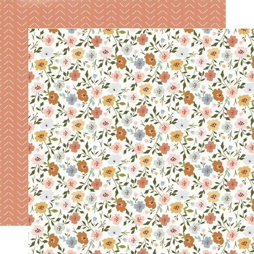 SIMPLE STORIES BOHO BABY 12 X 12 PAPER LITTLE WILDFLOWER - SS17507
