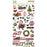 SIMPLE STORIES VINTAGE XMAS LODGE CHIPBOARD STICKERS - SS18421