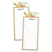 SIMPLE STORIES CARPE DIEM SHOPPING LIST BOOKMARK TABLE