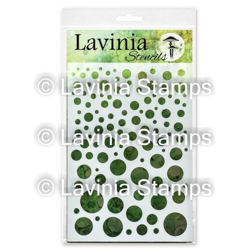 LAVINIA STENCILS WHITE ORBS - ST018