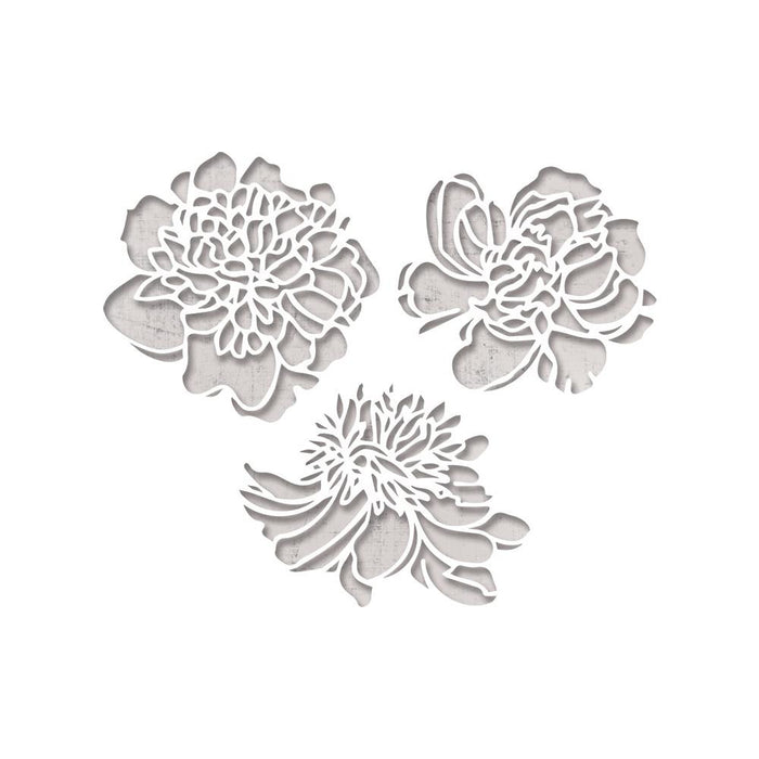 SIZZIX TIM HOLTZ THINLITS  CUTOUT BLOSSOMS