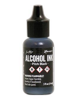 RANGER ADIRONDACK ALCOHOL INK PITCH BLACK - TIM22138