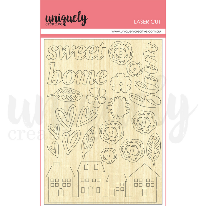 UNIQUELY CREATIVE FULL BLOOM LASER CUTS - UCL1733