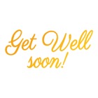ULTIMATE CRAFTS HOTFOIL STAMP  DIE GET WELL SOON