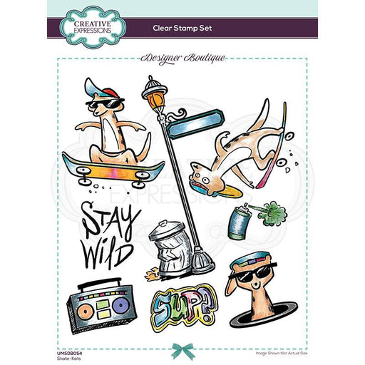 CREATIVE EXPRESSIONS DESIGNER BOUTIQUE COLLECTION SKATE-KATS - UMSDB054