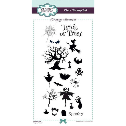 CREATIVE EXPRESSIONS STAMP TRICK OR TREAT - UMSDB175
