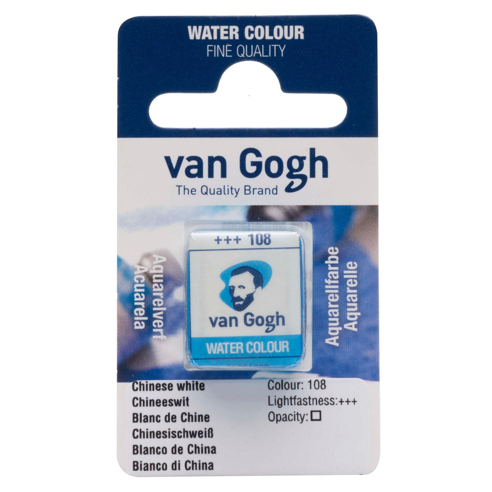 VAN GOGH WATER COLOUR PAN CHINESE WHITE - VGP108
