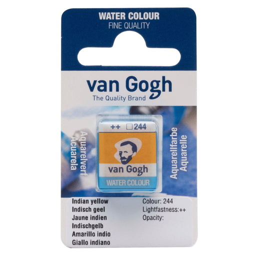 VAN GOGH WATER COLOUR PAN INDIAN YELLOW - VGP244