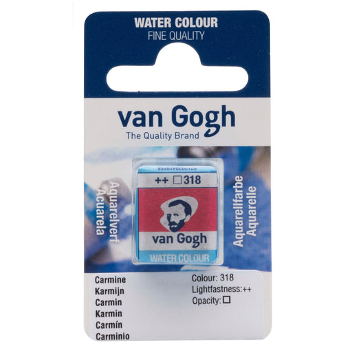 VAN GOGH WATER COLOUR PAN CARMINE - VGP318