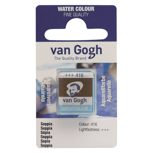 VAN GOGH WATER COLOUR PAN SEPIA - VGP416