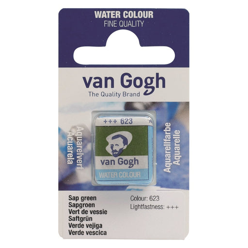 VAN GOGH WATER COLOUR PAN SAP GREEN - VGP623