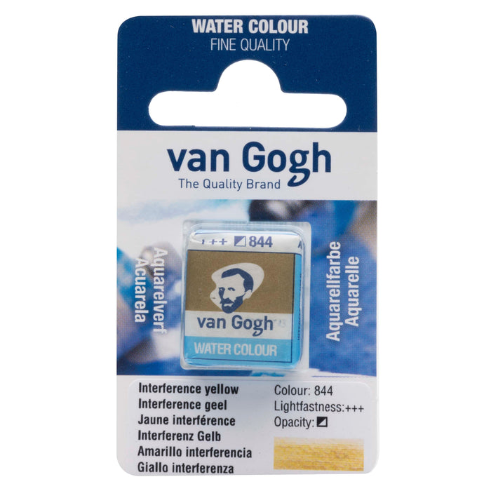 VAN GOGH WATER COLOUR PAN INTERFERENCE YELLOW - VGP844