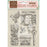 STAMPERIA RUBBER STAMP 14CM X 18CM - WELCOME HOME BIRDS - WTK165
