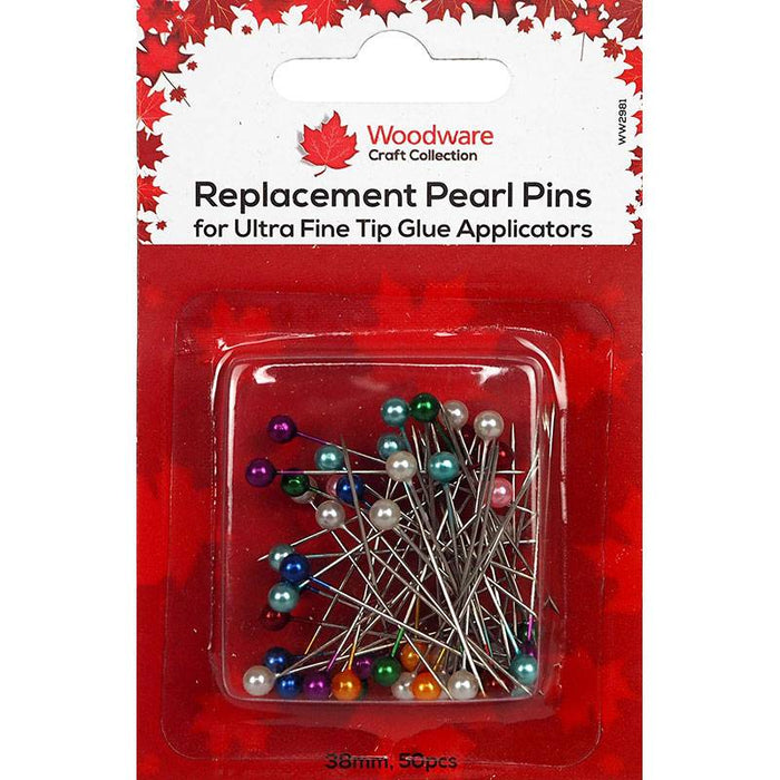 WOODWARE REPLACEMENT PEARL PINS - WW2981