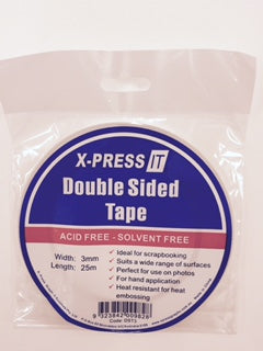 X-PRESS  DOUBLE SIDED TAPE 3 MM